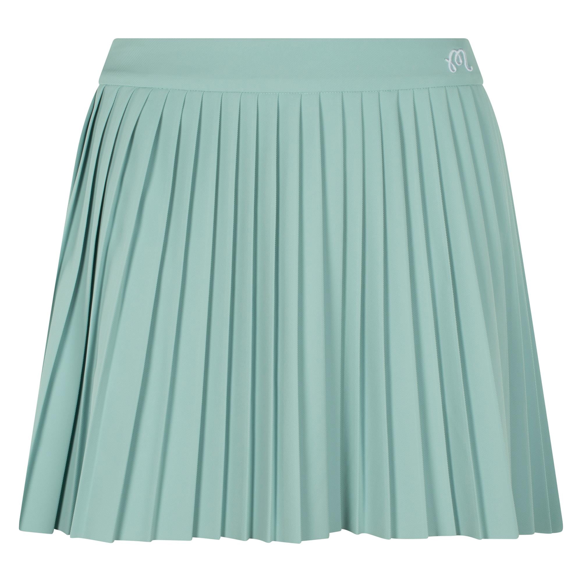 Malbon Golf Kate Ladies Golf Skirt Light Blue